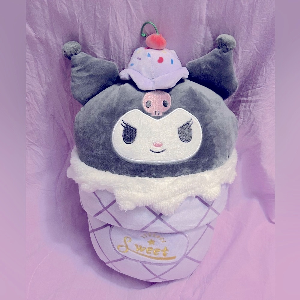 Kuromi Ice Cream Plush